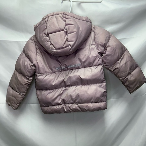 Helly Hansen Girls 4T K Vision Puffy Jacket Light Purple Puffer Insulated Coat - Picture 2 of 8